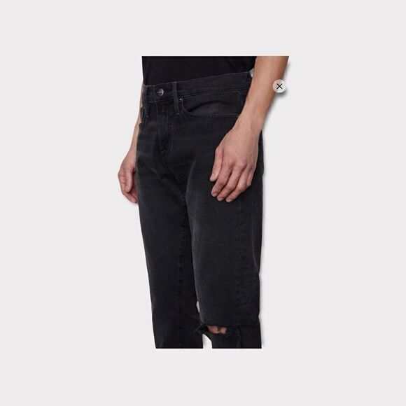FRAME Men’s L'Homme Black Skinny Jeans Size 33 NWT - Picture 4 of 15